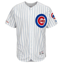 Load image into Gallery viewer, Javier Baez Chicago Cubs Majestic Home Collection Flex Base Player Jersey - White/Royal