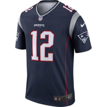 Load image into Gallery viewer, Tom Brady New England Patriots Nike Legend Jersey - Navy