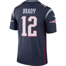 Load image into Gallery viewer, Tom Brady New England Patriots Nike Legend Jersey - Navy