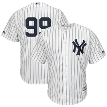 Load image into Gallery viewer, Aaron Judge New York Yankees Majestic Cool Base Player Replica Jersey - White