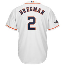 Load image into Gallery viewer, Alex Bregman Houston Astros Majestic 2019 Postseason Official Cool Base Player Jersey - White