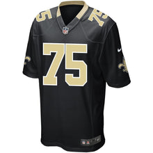 Load image into Gallery viewer, Andrus Peat New Orleans Saints Nike Game Jersey - Black