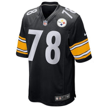 Load image into Gallery viewer, Alejandro Villanueva Pittsburgh Steelers Nike Game Jersey - Black