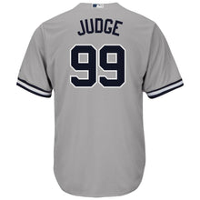 Load image into Gallery viewer, Aaron Judge New York Yankees Majestic Road Cool Base Replica Player Jersey - Gray