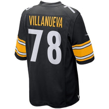 Load image into Gallery viewer, Alejandro Villanueva Pittsburgh Steelers Nike Game Jersey - Black