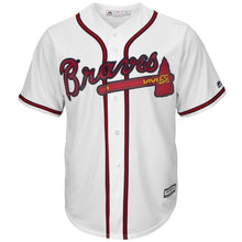 Load image into Gallery viewer, Mike Soroka Atlanta Braves Majestic 2019 Home Cool Base Player Jersey – White