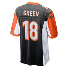 Load image into Gallery viewer, A.J. Green Cincinnati Bengals Nike 50th Anniversary Patch Game Jersey - Black