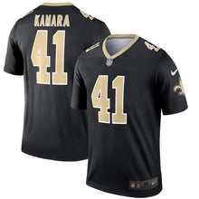 Load image into Gallery viewer, Alvin Kamara New Orleans Saints Nike Legend Jersey - Black