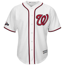 Load image into Gallery viewer, Max Scherzer Washington Nationals Majestic 2019 Postseason Official Cool Base Player Jersey - White