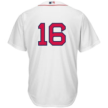 Load image into Gallery viewer, Andrew Benintendi Boston Red Sox Majestic Home Official Cool Base Replica Player Jersey - White