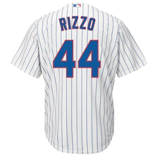 Load image into Gallery viewer, Anthony Rizzo Chicago Cubs Majestic Cool Base Player Jersey - White/Royal