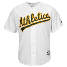 Load image into Gallery viewer, Andrew Triggs Oakland Athletics Majestic Home Cool Base Jersey - White