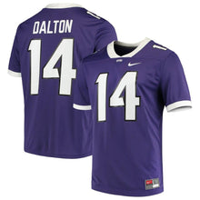 Load image into Gallery viewer, Andy Dalton TCU Horned Frogs Nike Alumni Player Jersey - Purple