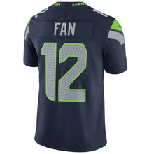 Load image into Gallery viewer, 12s Seattle Seahawks Nike Vapor Untouchable Limited Player Jersey - College Navy