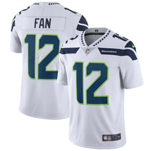 Load image into Gallery viewer, 12s Seattle Seahawks Nike Vapor Untouchable Limited Player Jersey - White