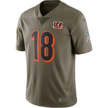 Load image into Gallery viewer, A.J. Green Cincinnati Bengals Nike Salute To Service Limited Jersey - Olive