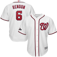 Load image into Gallery viewer, Anthony Rendon Washington Nationals Majestic 2019 Postseason Official Cool Base Player Jersey - White