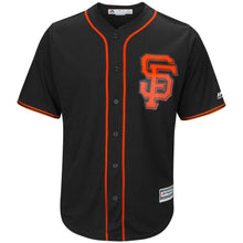 Load image into Gallery viewer, Buster Posey San Francisco Giants Majestic Alternate Official Cool Base Replica Player Jersey - Black