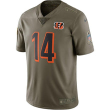 Load image into Gallery viewer, Andy Dalton Cincinnati Bengals Nike Salute To Service Limited Jersey - Olive