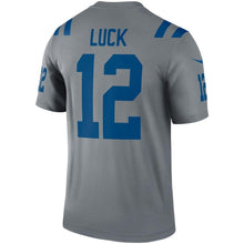 Load image into Gallery viewer, Andrew Luck Indianapolis Colts Nike Inverted Legend Jersey - Gray