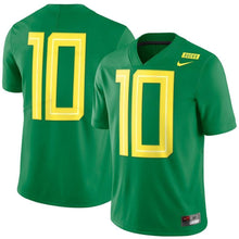 Load image into Gallery viewer, Oregon Ducks Nike 2018 Mighty Oregon Limited Football Jersey - Apple Green