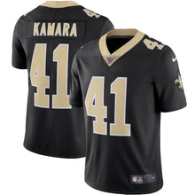 Load image into Gallery viewer, Alvin Kamara New Orleans Saints Nike 100th Season Vapor Limited Jersey - Black