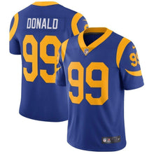 Load image into Gallery viewer, Aaron Donald Los Angeles Rams Nike Vapor Untouchable Limited Player Jersey - Royal