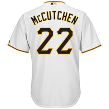 Load image into Gallery viewer, Andrew McCutchen Pittsburgh Pirates Majestic Cool Base Player Jersey - White