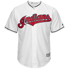 Load image into Gallery viewer, Edwin Encarnacion Cleveland Indians Majestic Official Cool Base Player Jersey - White