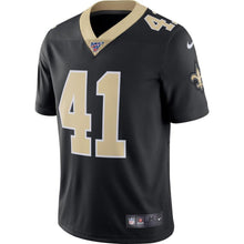 Load image into Gallery viewer, Alvin Kamara New Orleans Saints Nike 100th Season Vapor Limited Jersey - Black