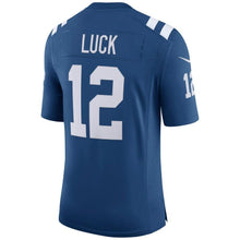 Load image into Gallery viewer, Andrew Luck Indianapolis Colts Nike Speed Machine Limited Player Jersey - Royal