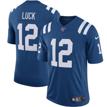 Load image into Gallery viewer, Andrew Luck Indianapolis Colts Nike NFL 100 Vapor Limited Jersey - Royal