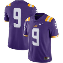 Load image into Gallery viewer, #9 LSU Tigers Nike Limited Jersey - Purple