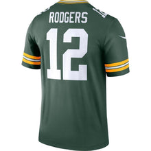 Load image into Gallery viewer, Aaron Rodgers Green Bay Packers Nike Legend Jersey - Green