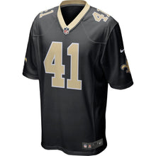 Load image into Gallery viewer, Alvin Kamara New Orleans Saints Nike Game Jersey - Black