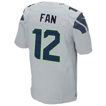 Load image into Gallery viewer, 12s Seattle Seahawks Nike Elite Jersey - Gray
