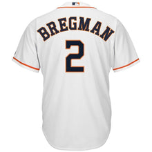 Load image into Gallery viewer, Alex Bregman Houston Astros Majestic Home Official Cool Base Player Replica Jersey - White