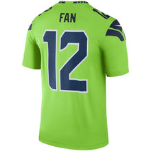 Load image into Gallery viewer, 12s Seattle Seahawks Nike Color Rush Legend Jersey - Green